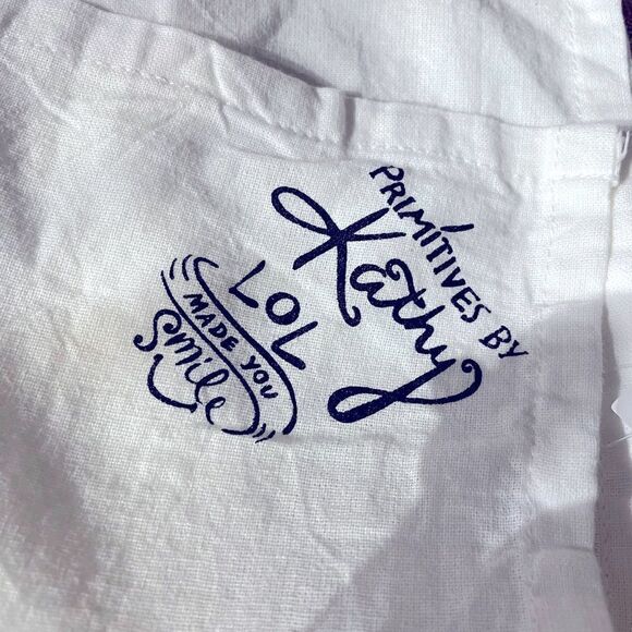 Primitives by Kathy New Dish Towel Floursack Cat President from NWT - Picture 6 of 8